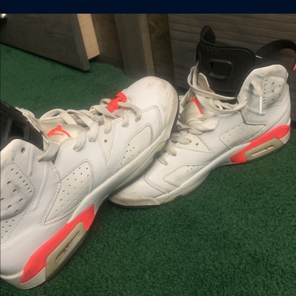 Jordan 6 White Infrared Sz10 - Picture 2 of 4